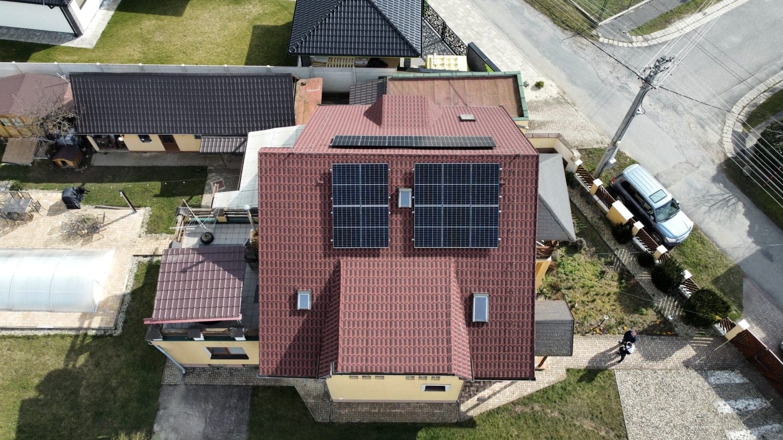 Referencia Starý Tekov — fotovoltika na rodinnom dome