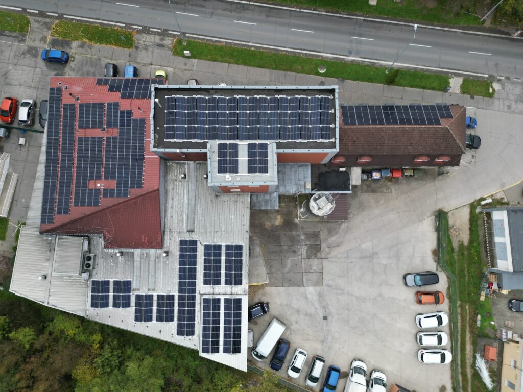 Fotovoltická elektráreň 103,96 kWp na streche – Senica (Energovision), záber 5