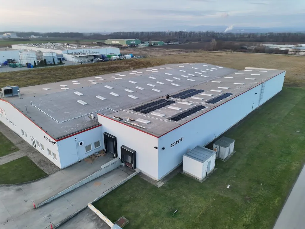 Fotovoltická elektráreň 31,04 kWp na streche – Kechnec (Energovision), záber 3
